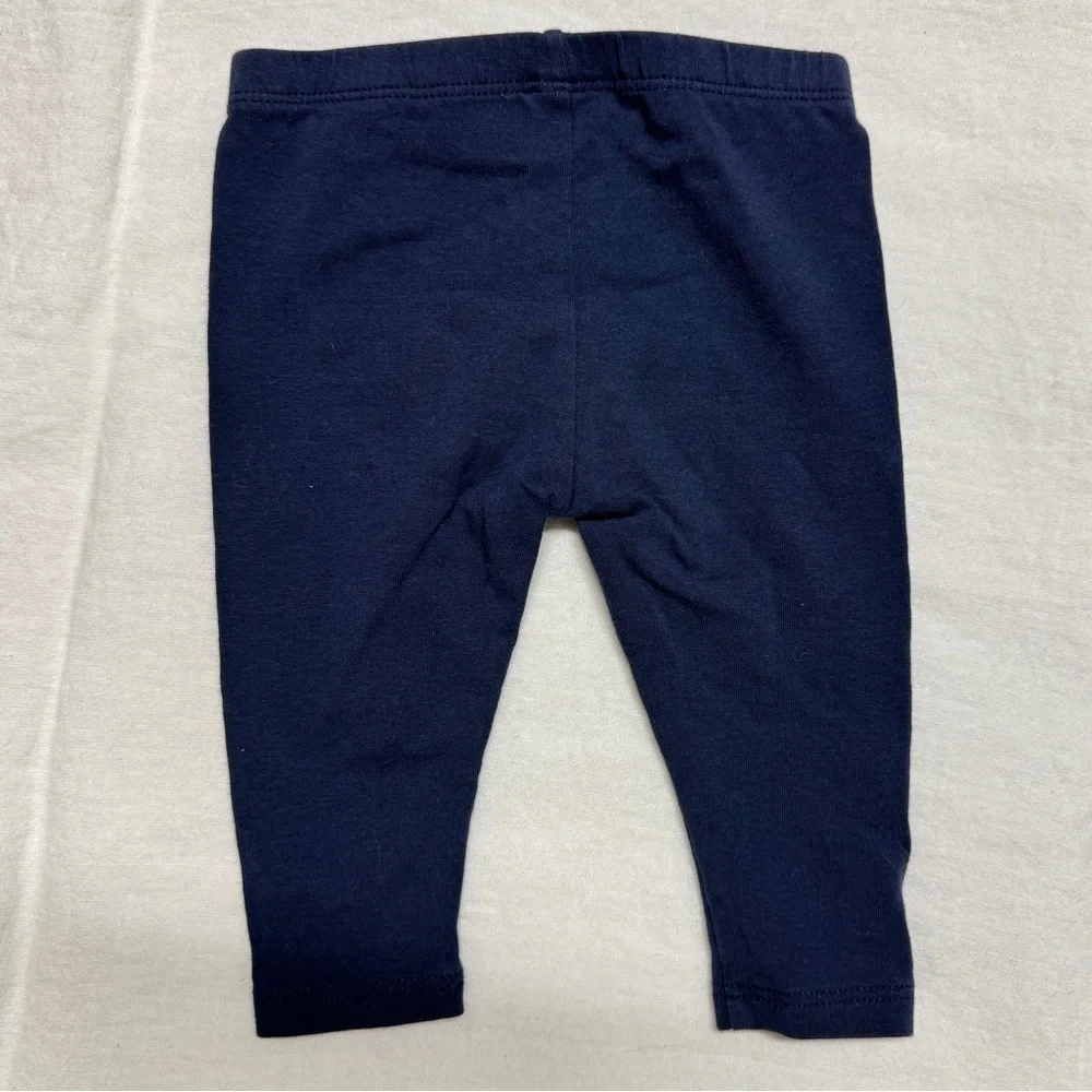 Navy Blue Pull On Pants